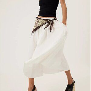 Lowen Midi Skirt color Ivory